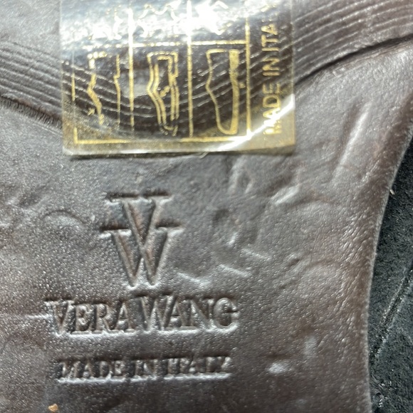 Vera Wang Oiled Suede Spat Tall Boots🖤 - Picture 13 of 14